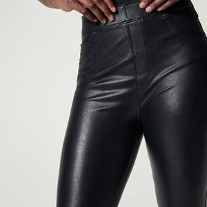 Spanx Leather-Like Ankle Skinny Pant